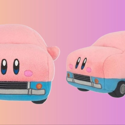 Kirby Car Mouth Plush Restocked And 50% Off At Amazon
