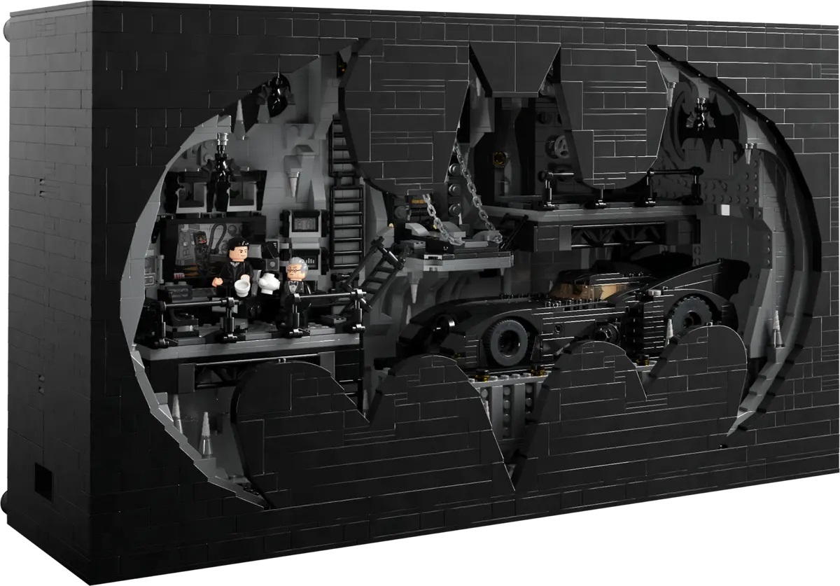Lego Batcave Shadow Box